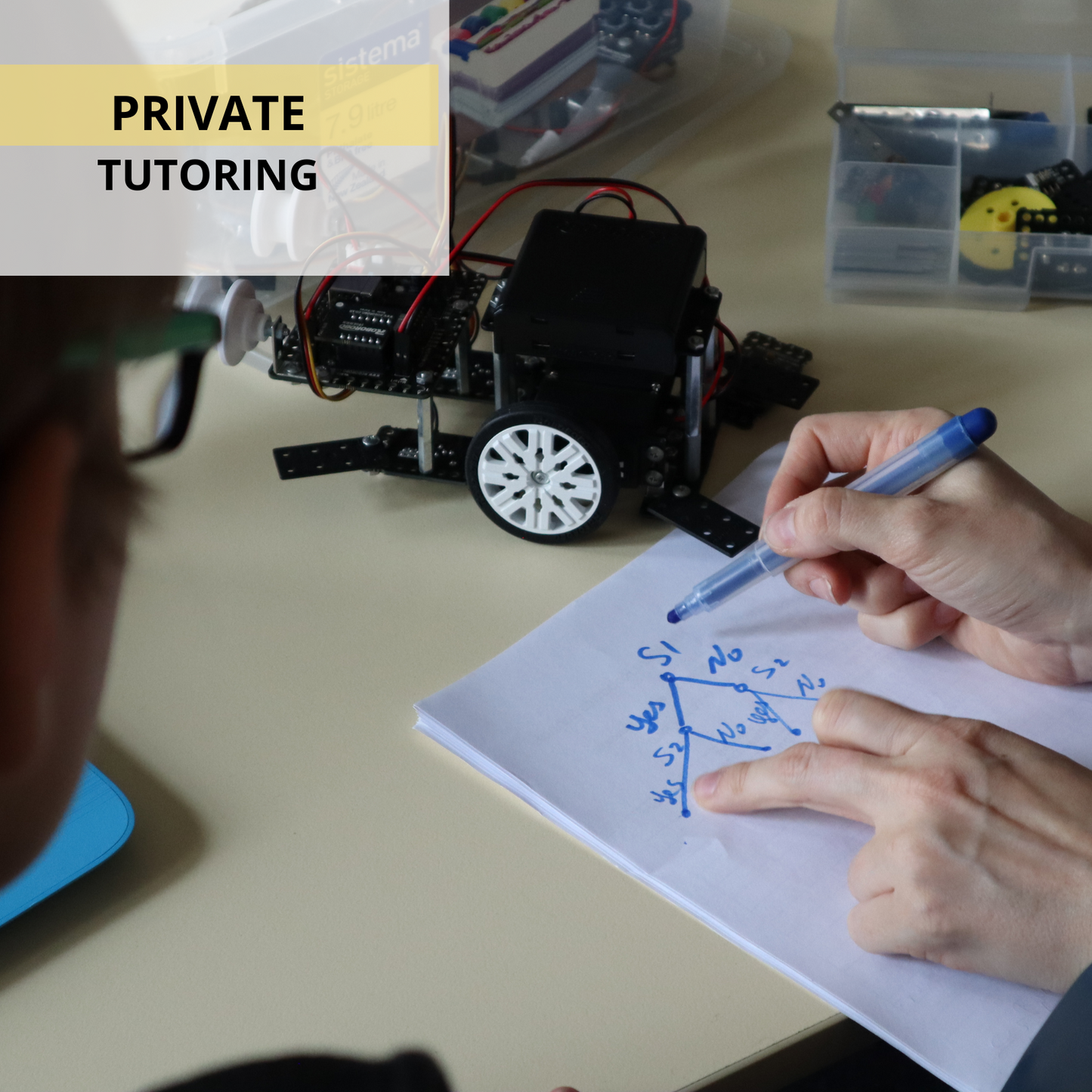 Private Tutor at Thinklum Robotics Club , learn coding, robotics. creative thinking