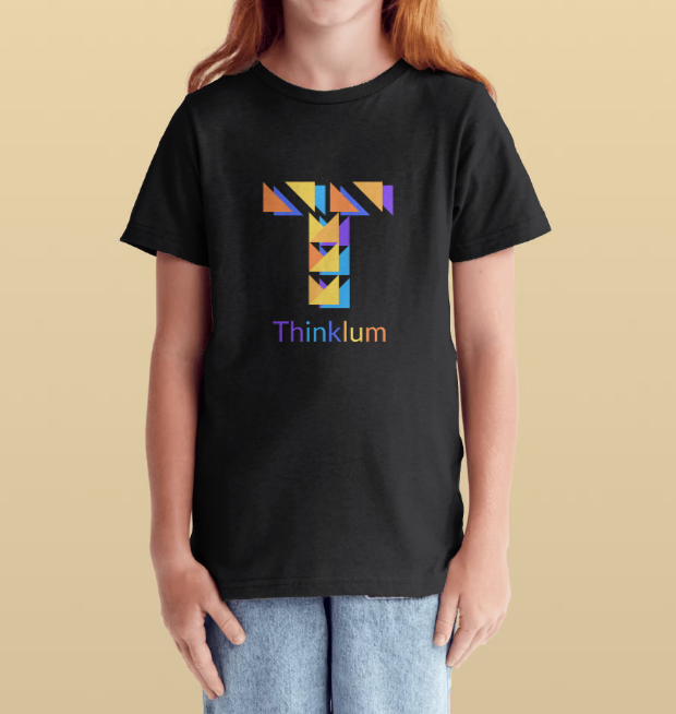 Branded Thinklum Robot T-shirt for Youth