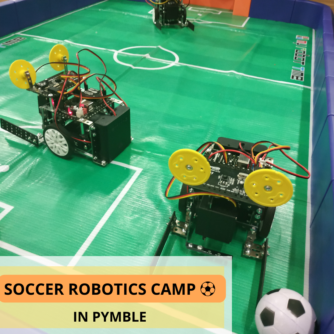 Soccer Robotics Camp on School Holidays in Pymble