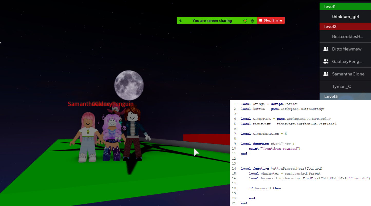 In Campus Roblox Coding - Coding Class for Kids - School Grades Y3-Y7 - Term 3 2023