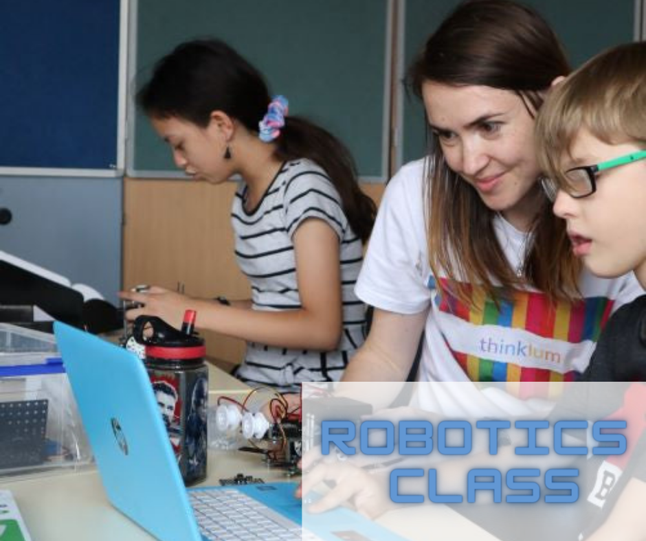 Thinklum one on one robotics class for kids
