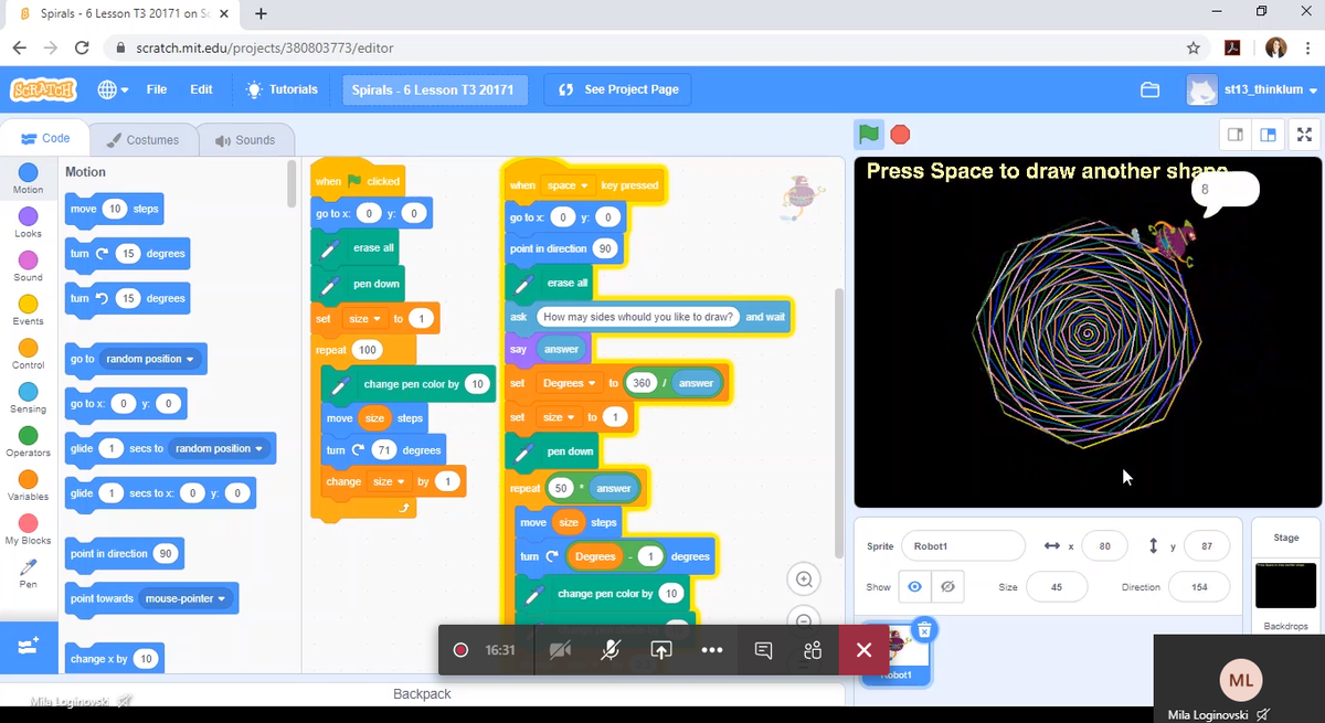 Scratch Think Scratch Coding Class for Kids in Pymble - Scratch Class for Kids – Thinklum