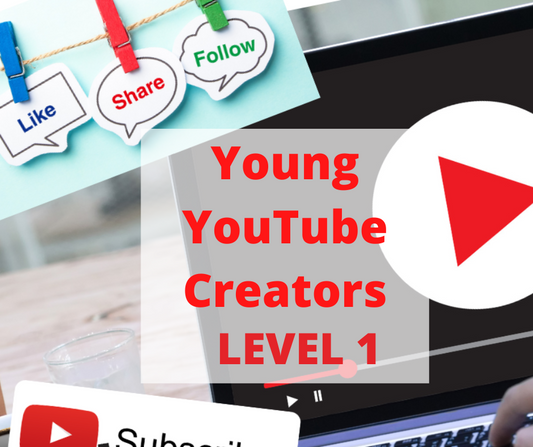 Young YouTube Channel Creators – YouTube Course for Kids in Pymble – Level 1