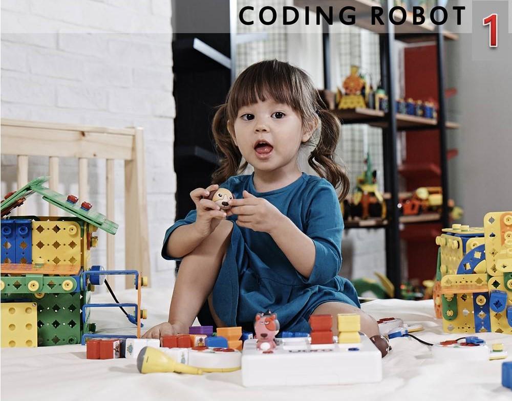 Coding Robotics Kit for children Step 1 to Learn robot programming and building