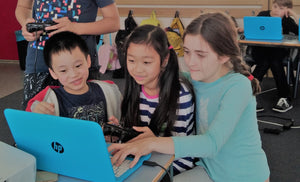 Thinklum Students test their games in Kodu 3D game Programming Class in Concord West