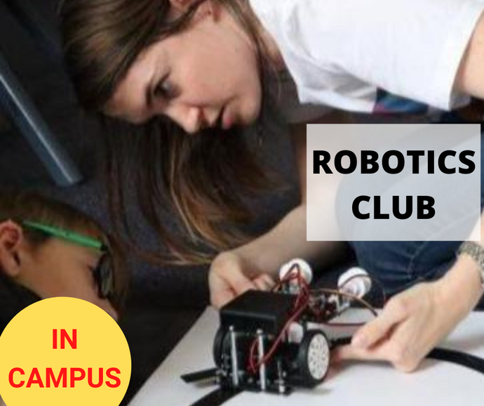In Campus Robotics for Kids Weekly Classes at Robotics Club