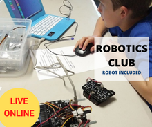 Load image into Gallery viewer, Online Robotics Classes for Kids - Y3-Y8 – Online Robotics Club