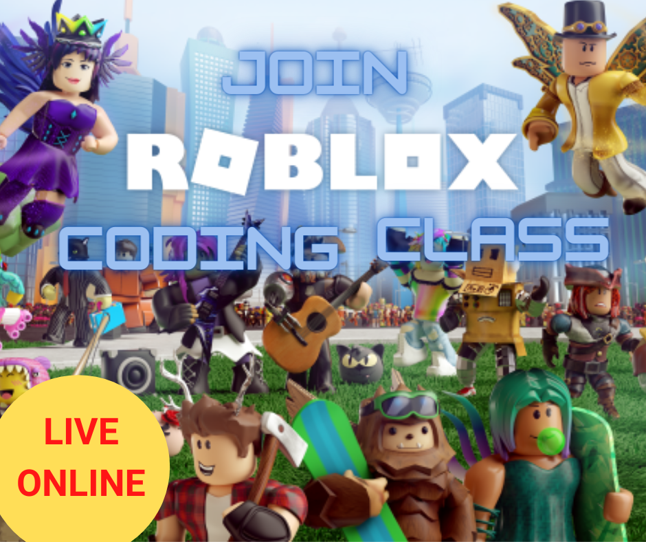 Rob Coding Online Roblox Coding LEVEL 1 - Online Coding Class for Kids – Thinklum ...