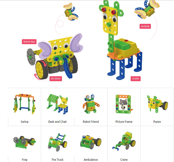 Educational Robot Toy - Preschool Robotics Kit - Age 3-5 years old